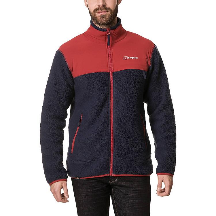 Pánska Fleece Berghaus Syker Modre Červené Slovensko 0195HZAIG